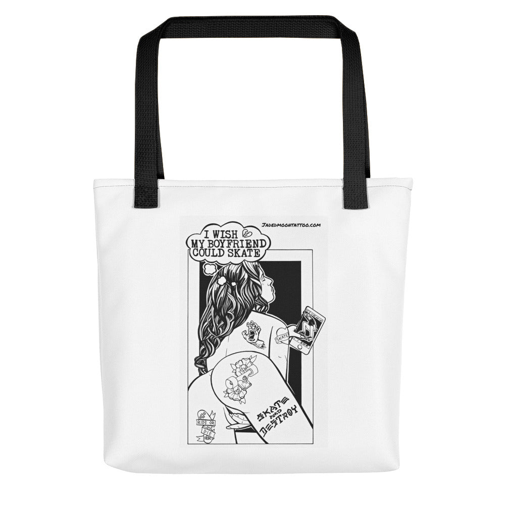 SKATE AND DESTROY Tote bag