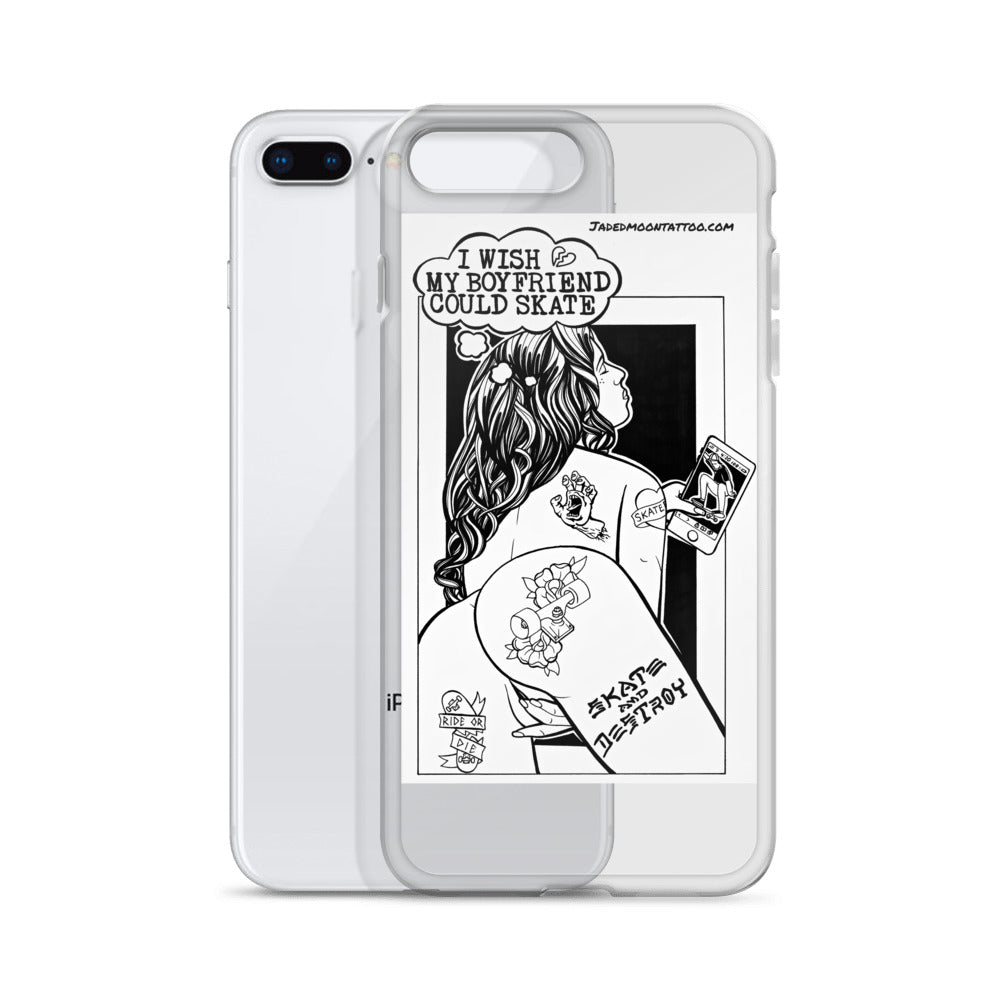 SKATE AND DESTROY iPhone Case
