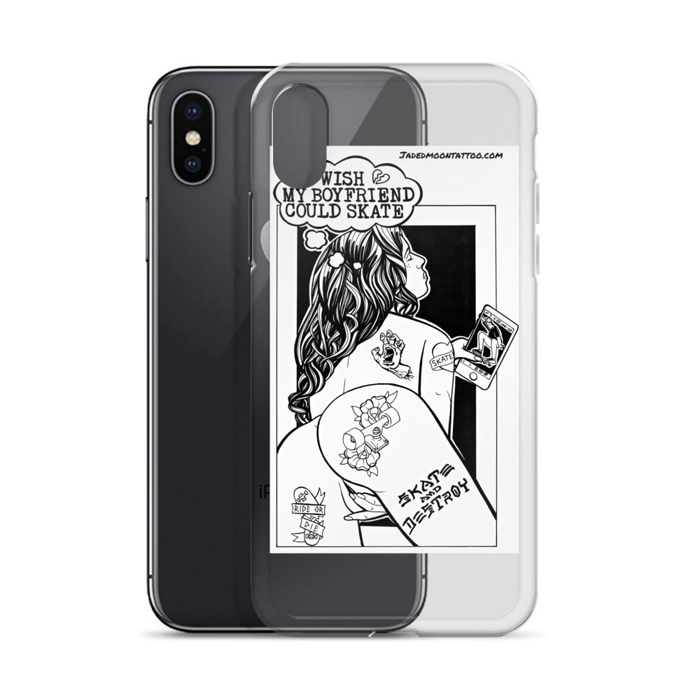 SKATE AND DESTROY iPhone Case