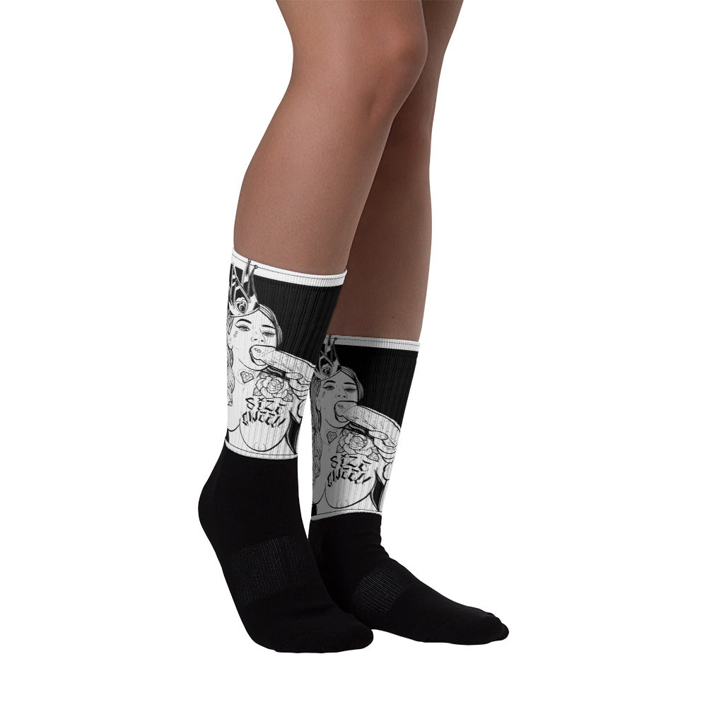 Size qween Socks
