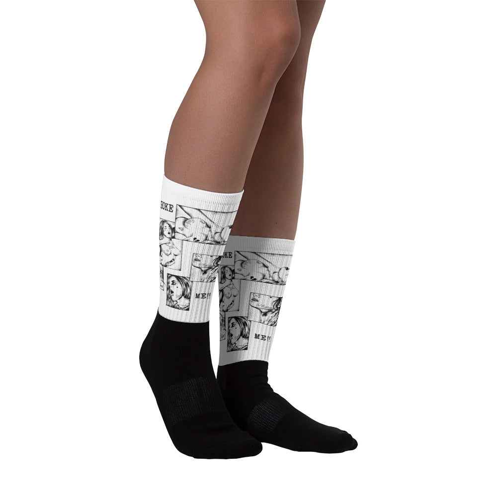 Choke me Socks