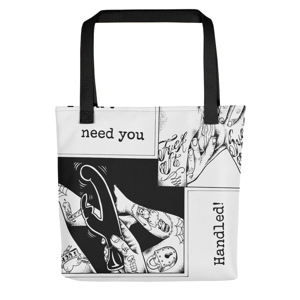 Handled Tote bag