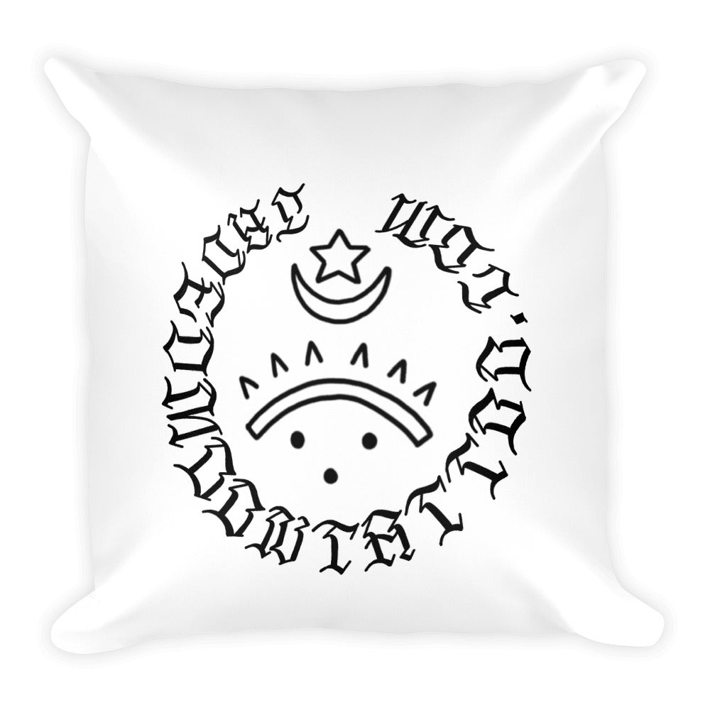 Better use for your mouth Square Pillow