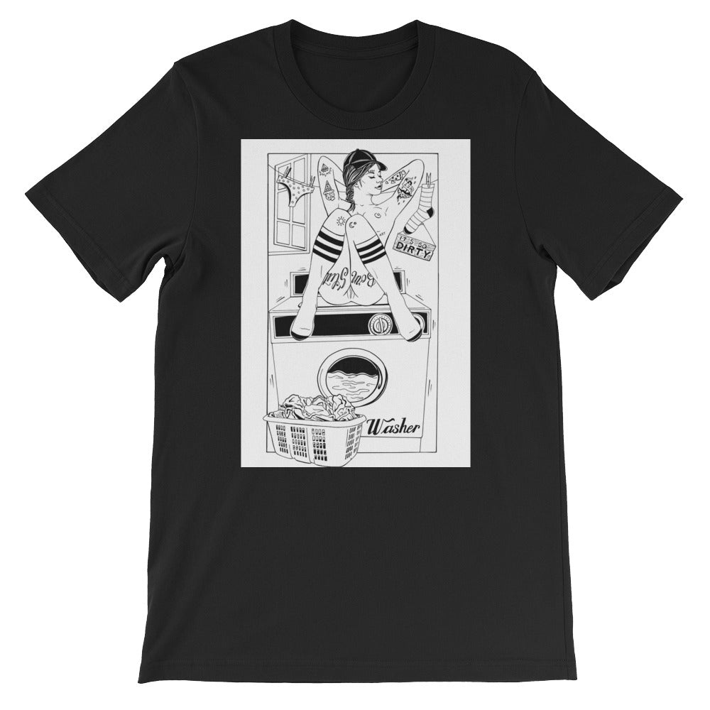 Spin cycle Short-Sleeve Unisex T-Shirt