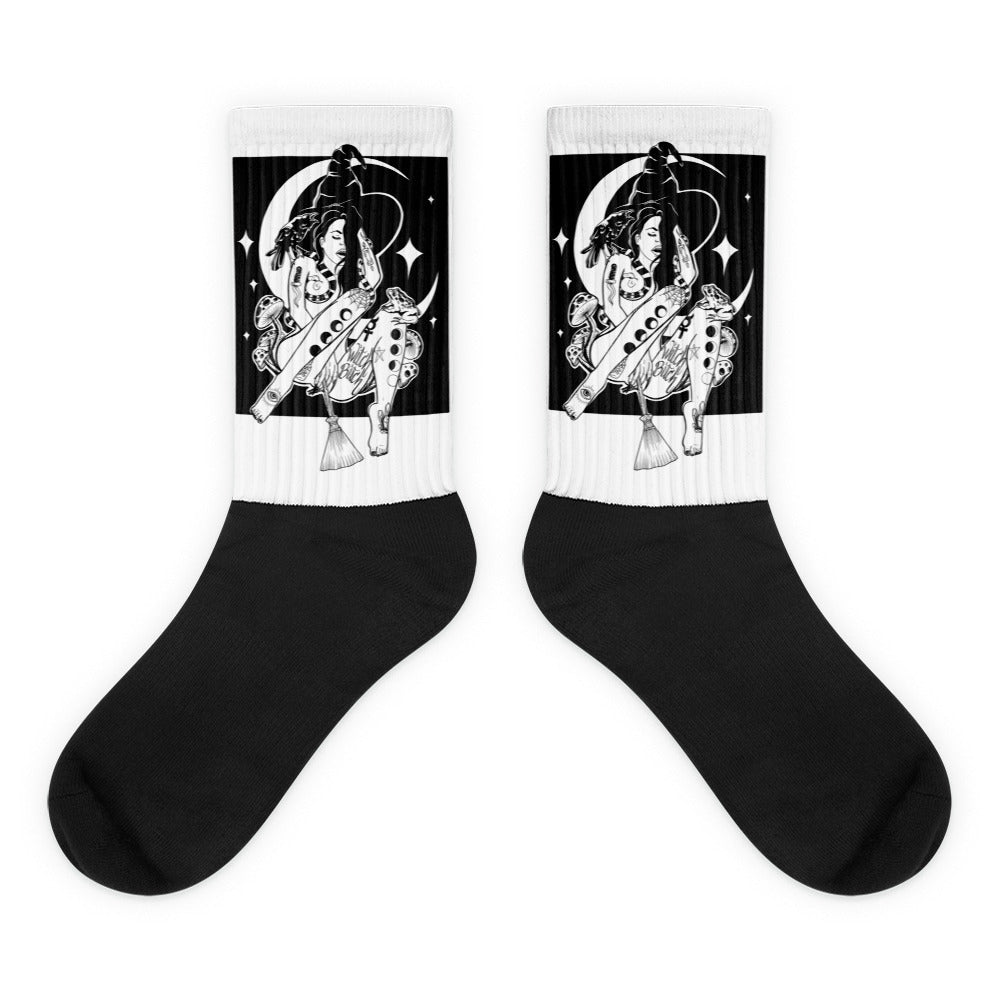 WITCH BITCH Socks