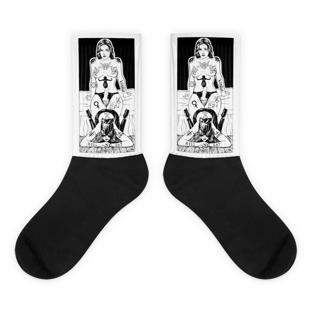 Hell cat Socks