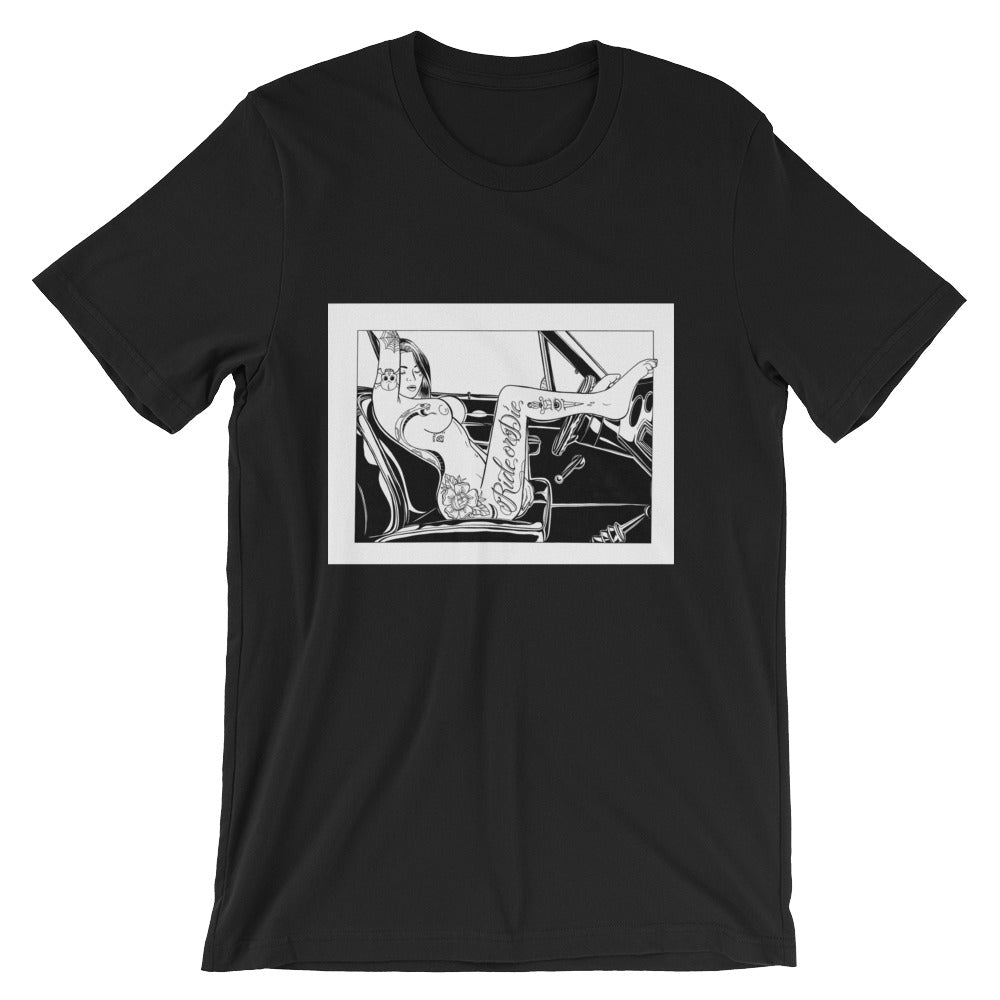 Ride or die Short-Sleeve Unisex T-Shirt