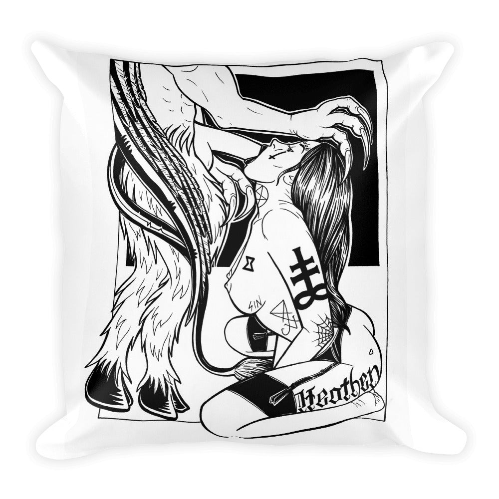 Heathen Square Pillow