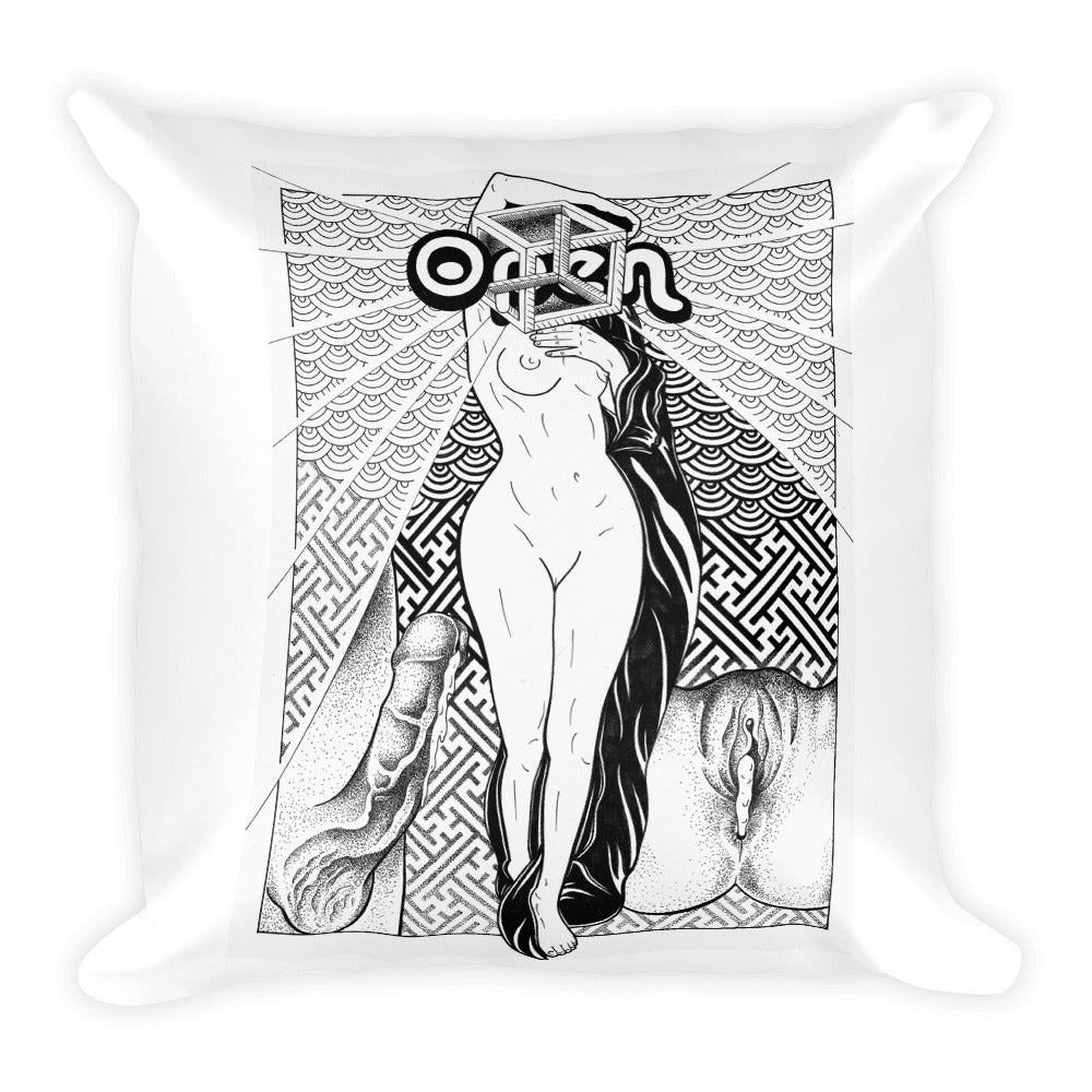Open Minded Basic Pillow