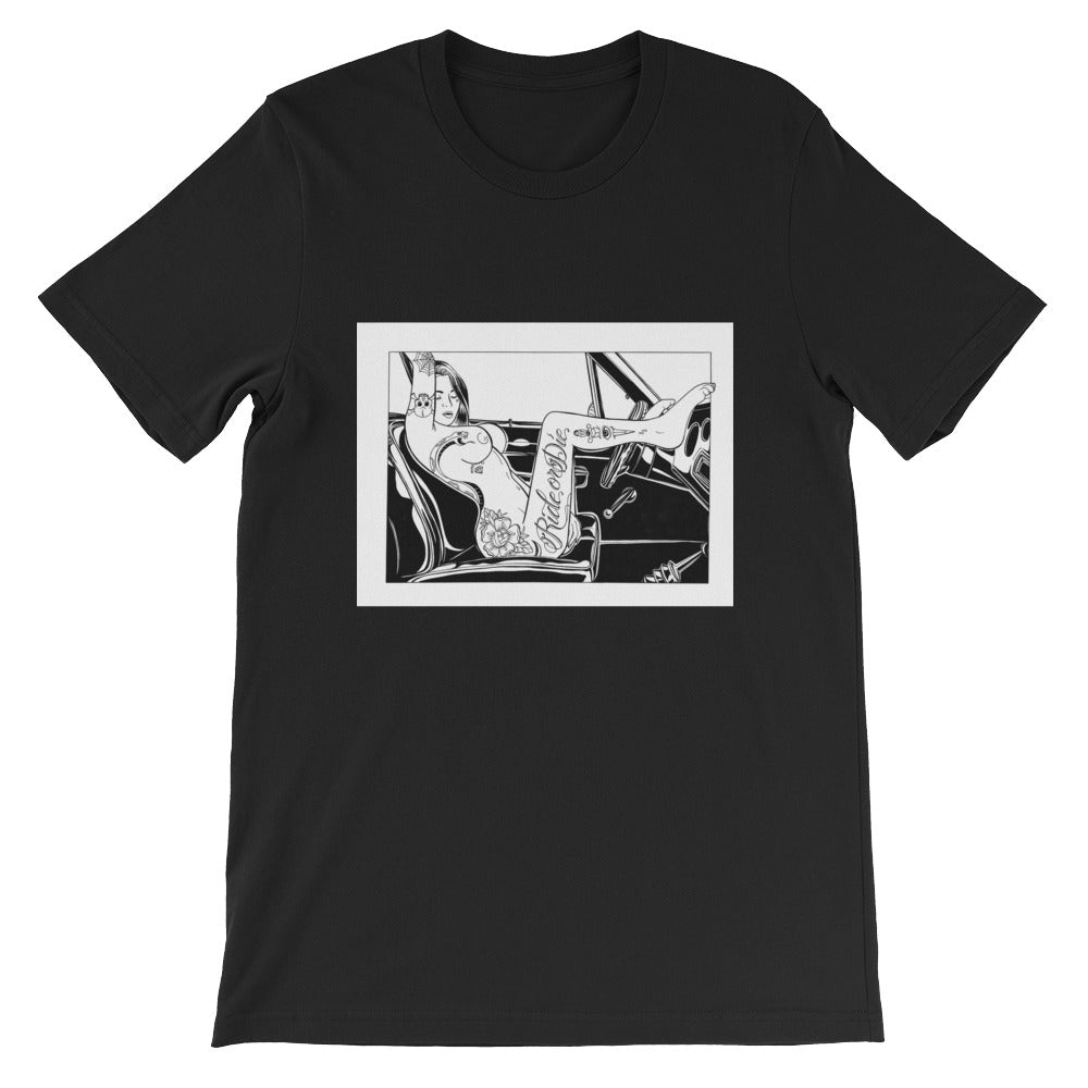 Ride or die Short-Sleeve Unisex T-Shirt