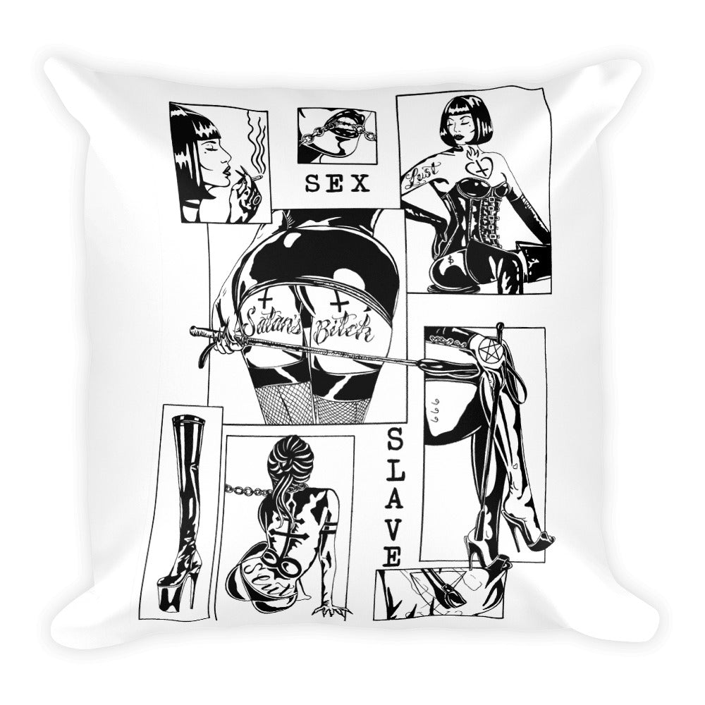 Sex Slave Square Pillow