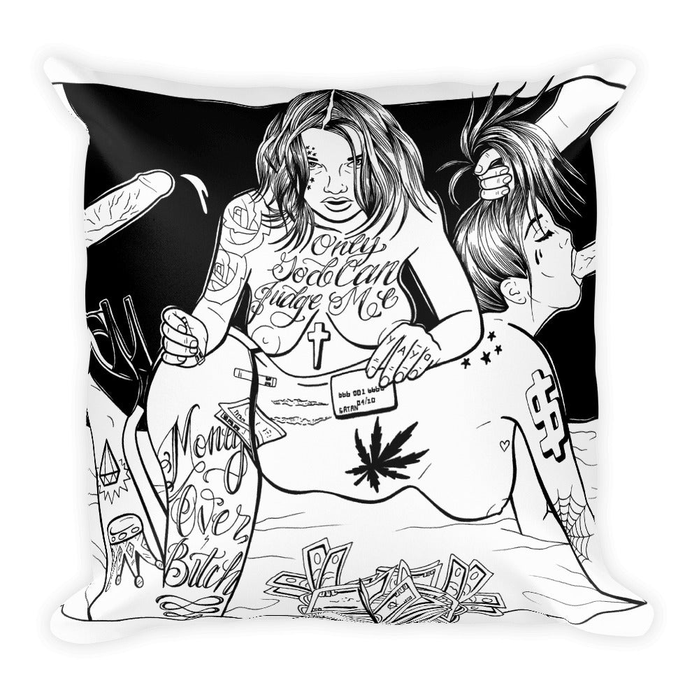 Priorities Square Pillow