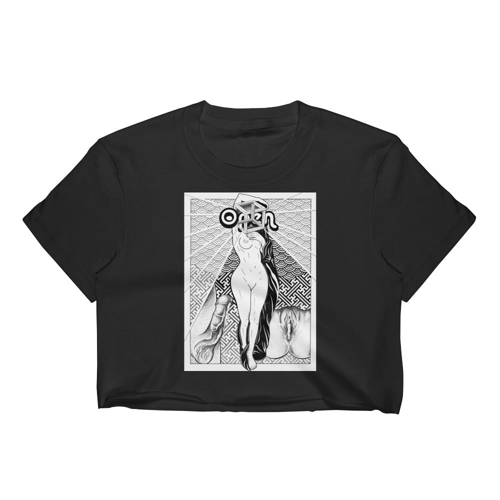 Open Minded Women's Crop Top