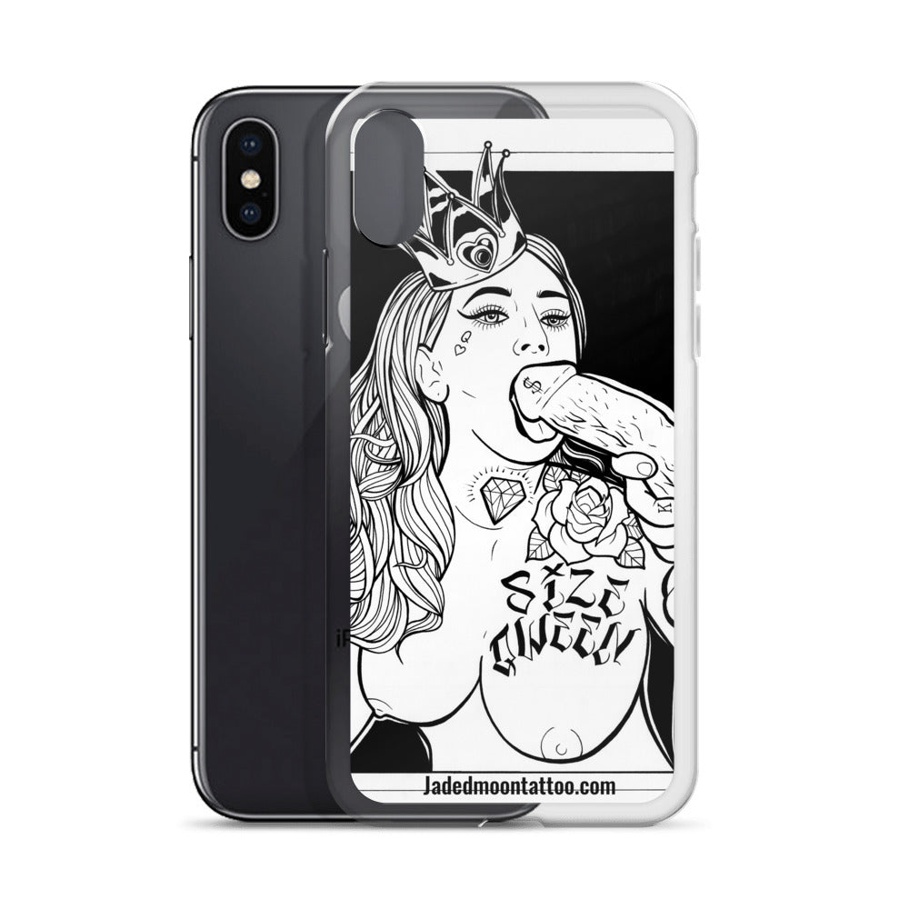 size qween iPhone Case