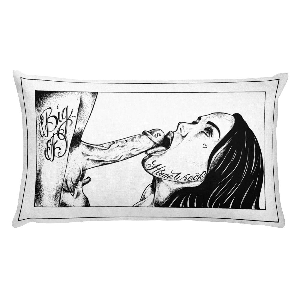 Blowin $$$ Rectangular Pillow