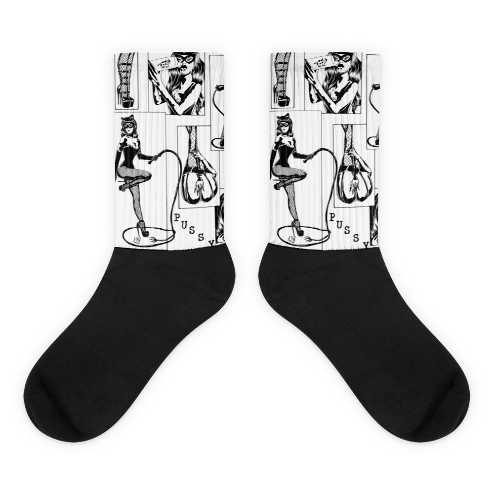 Wet pussy Socks