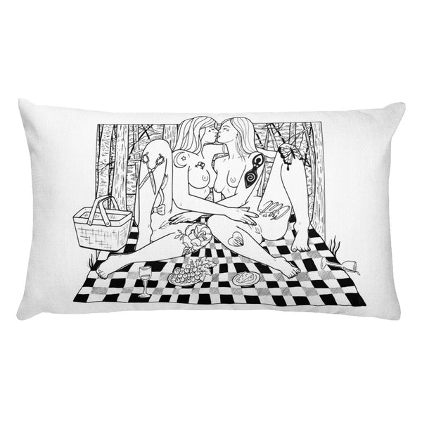 Picnic Rectangular Pillow
