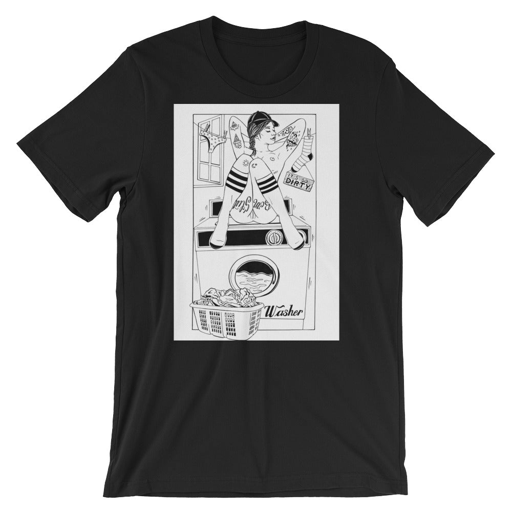 Spin cycle Short-Sleeve Unisex T-Shirt