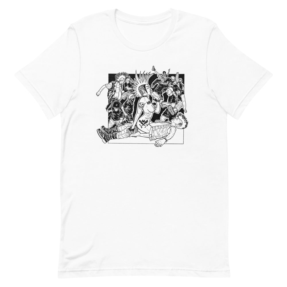 Punx Not dead Short-Sleeve Unisex T-Shirt