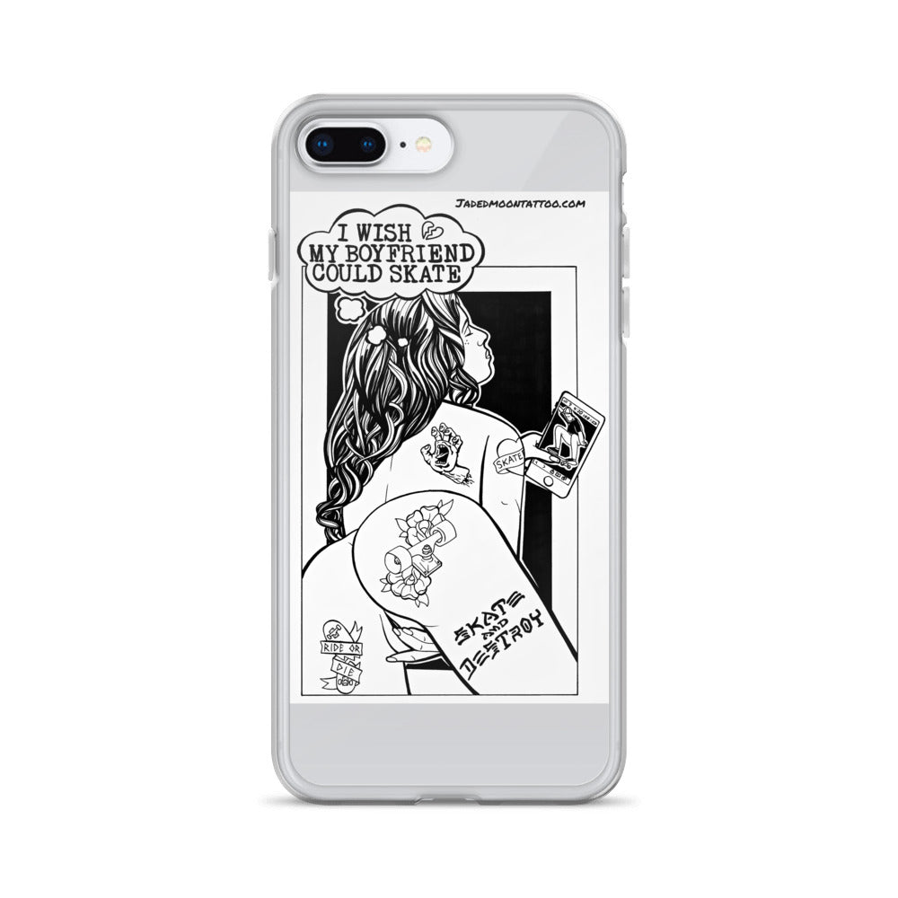 SKATE AND DESTROY iPhone Case