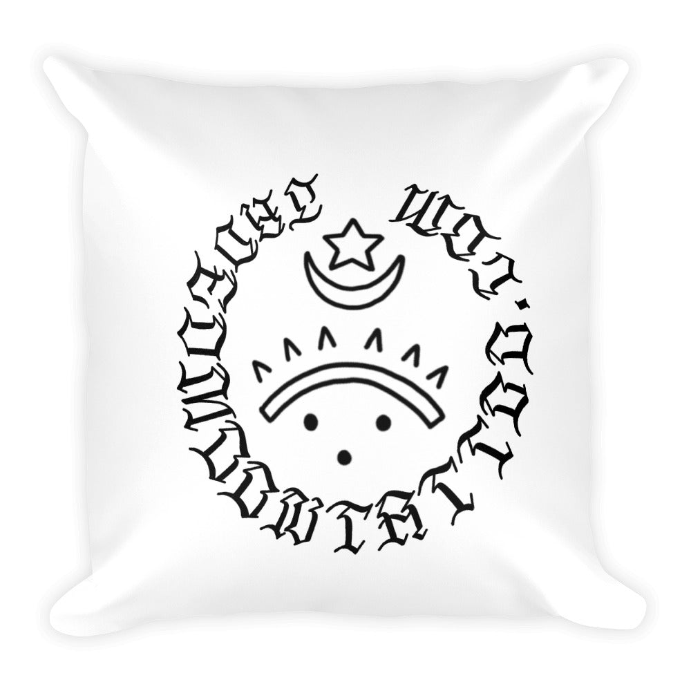 Dangerous Square Pillow