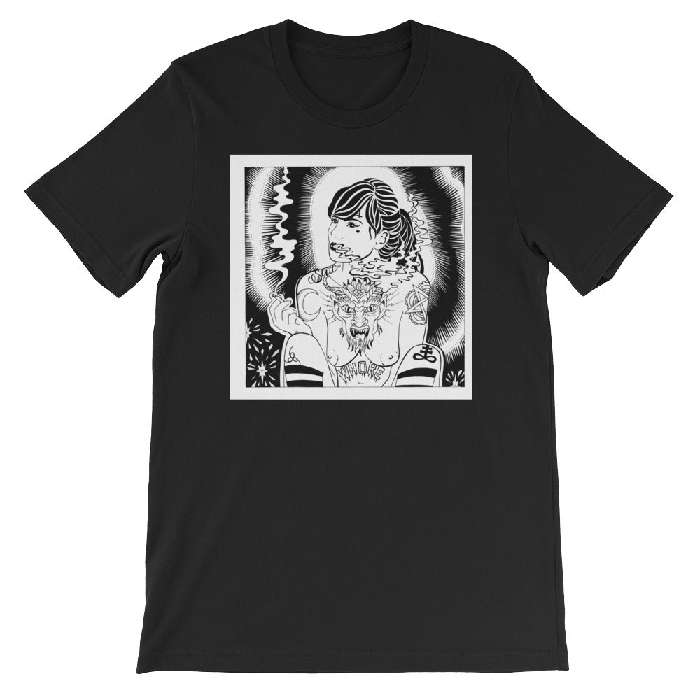 Whore Short-Sleeve Unisex T-Shirt
