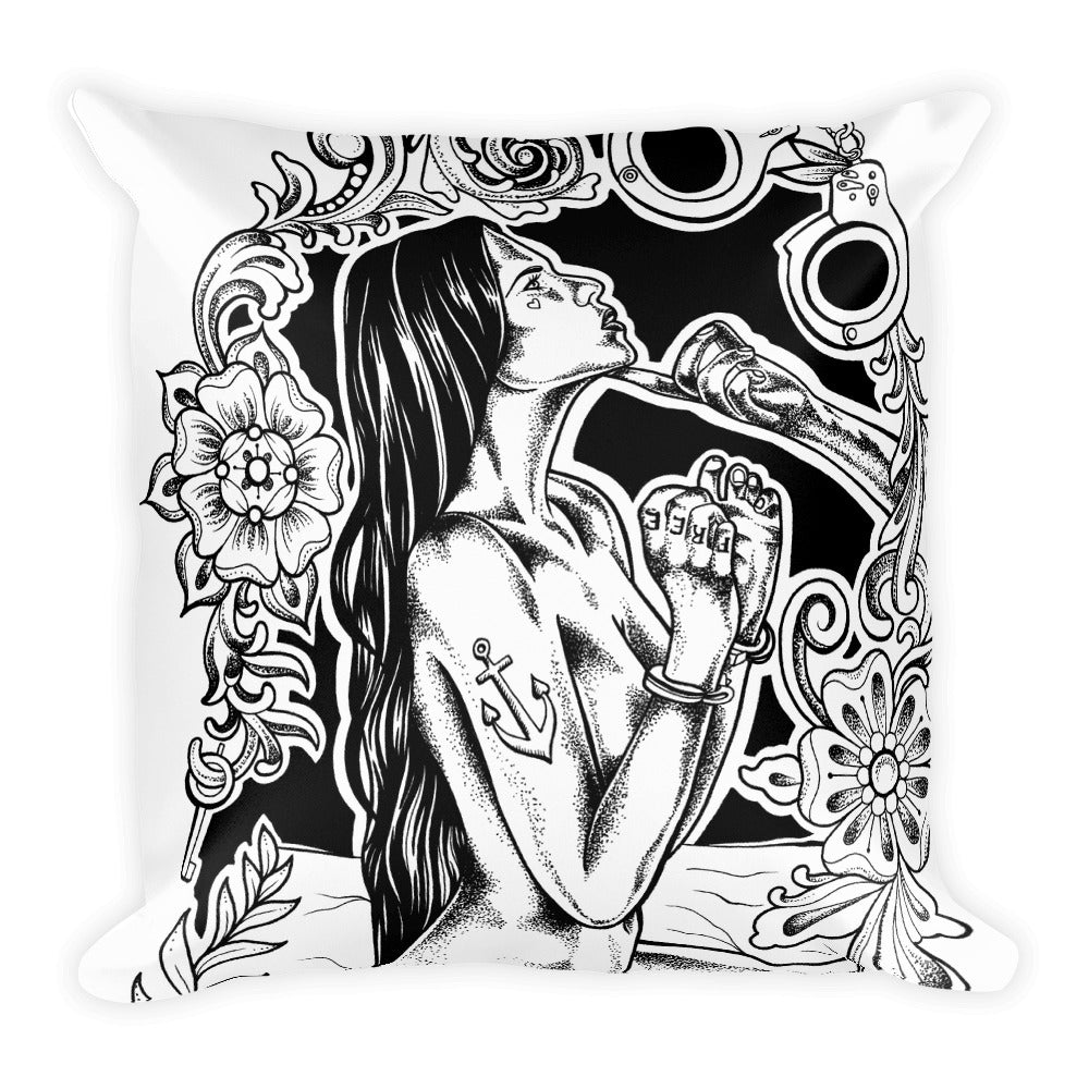 Innocent Square Pillow