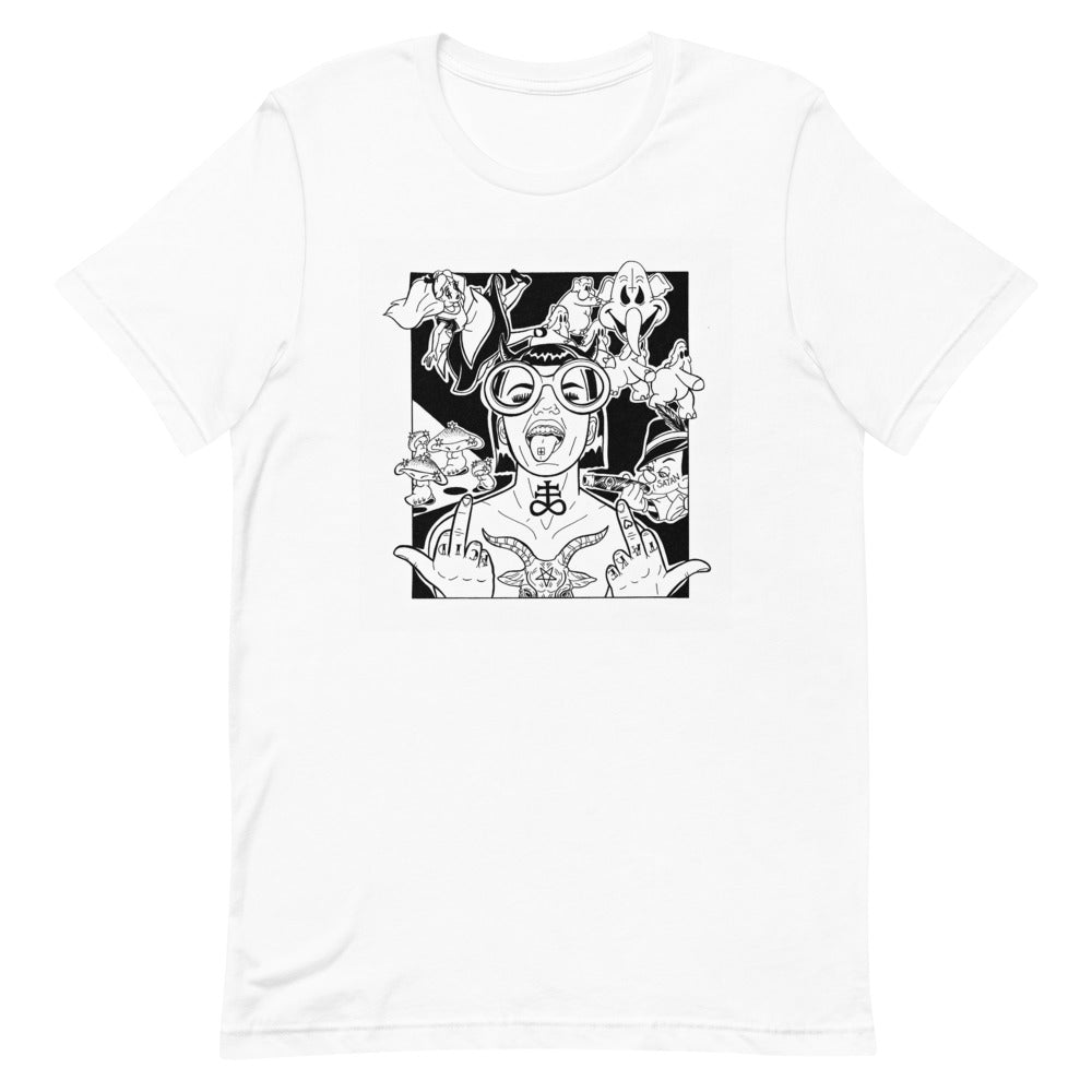 Take Drugs For Satan Short-Sleeve Unisex T-Shirt