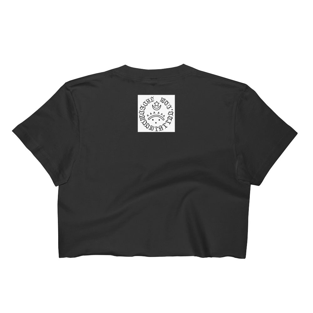 Waiting for the train Women's Crop Top
