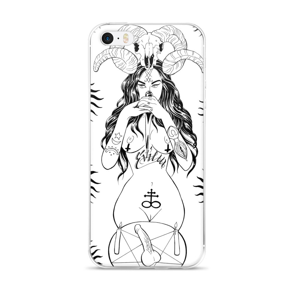 Bitchez be evil iPhone Case