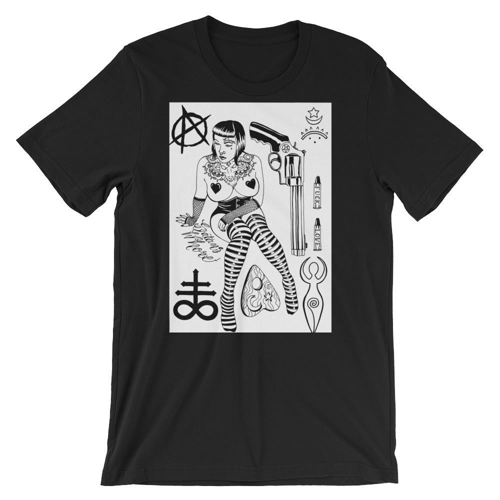 Fuck love Short-Sleeve Unisex T-Shirt
