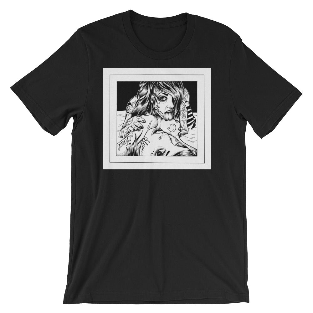 Chicks over dicks Short-Sleeve Unisex T-Shirt
