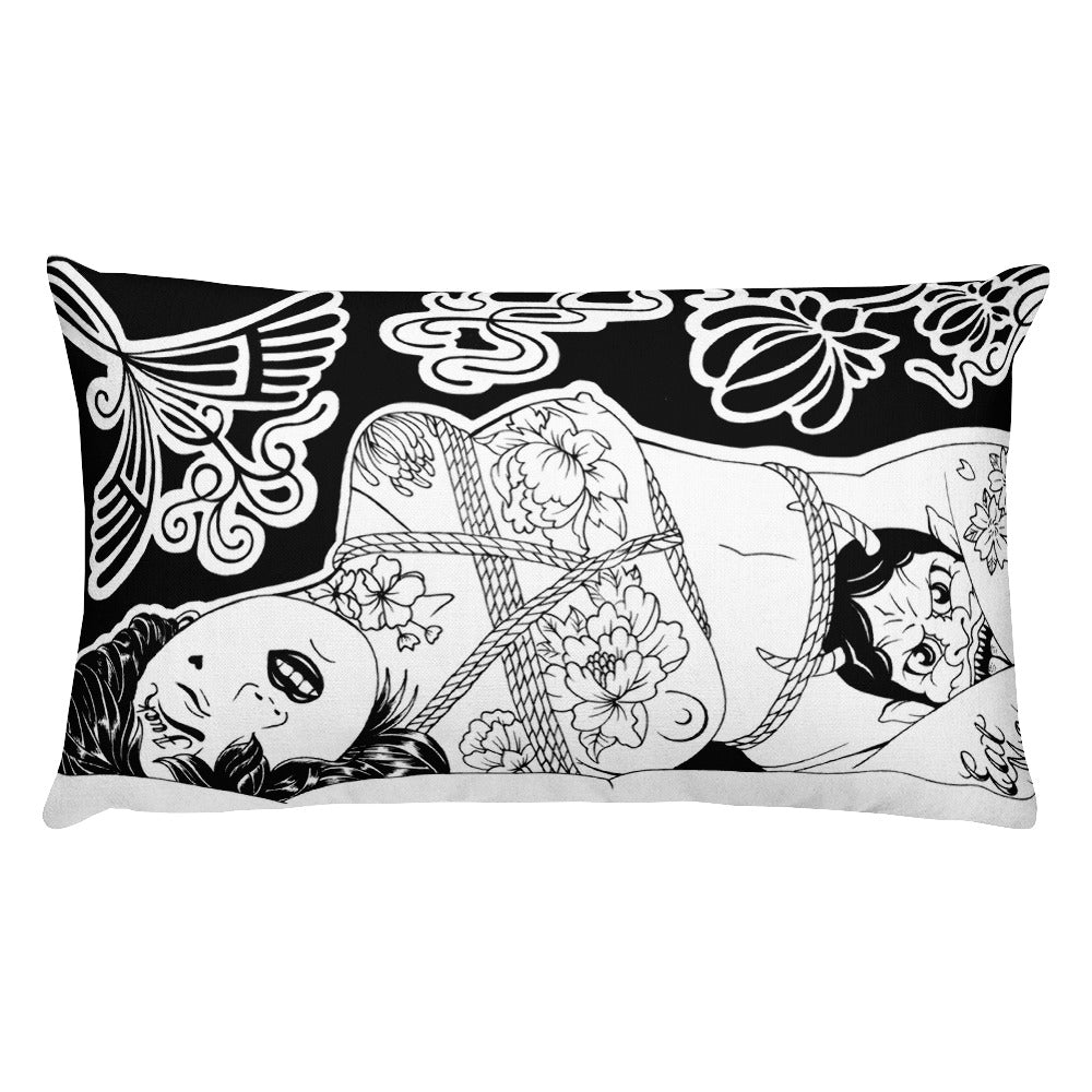 Bound Rectangular Pillow