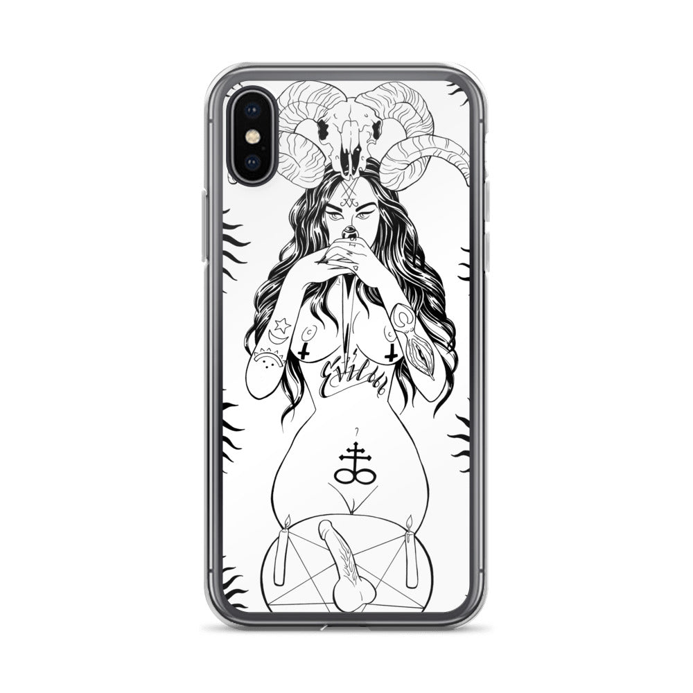 Bitchez be evil iPhone Case