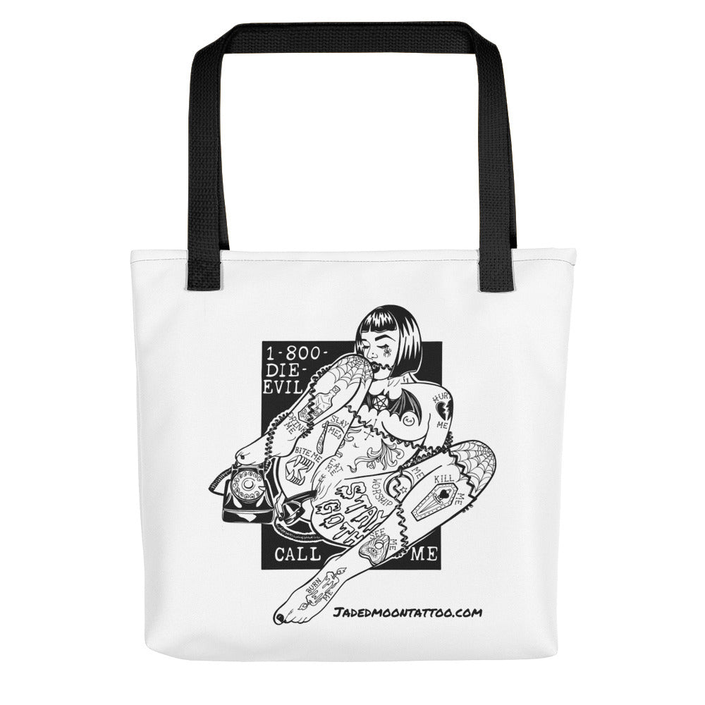 CALL ME! Tote bag