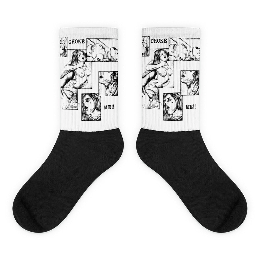 Choke me Socks