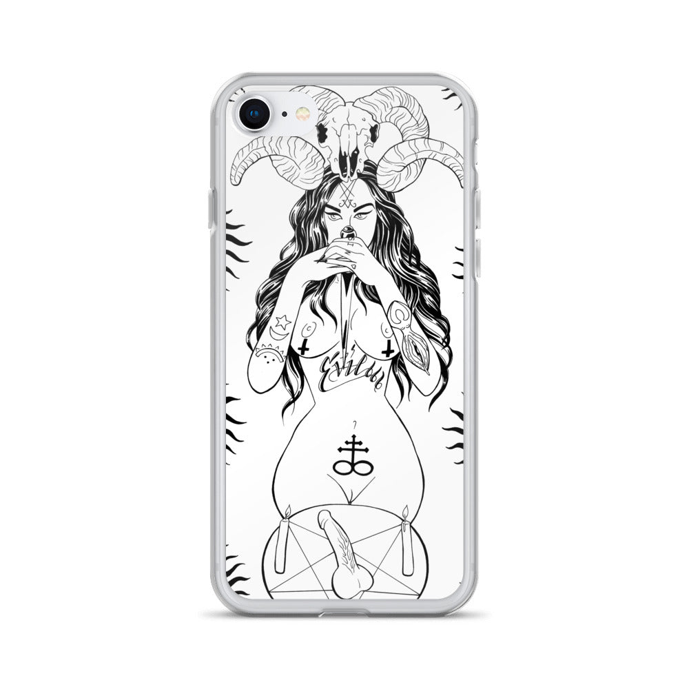 Bitchez be evil iPhone Case