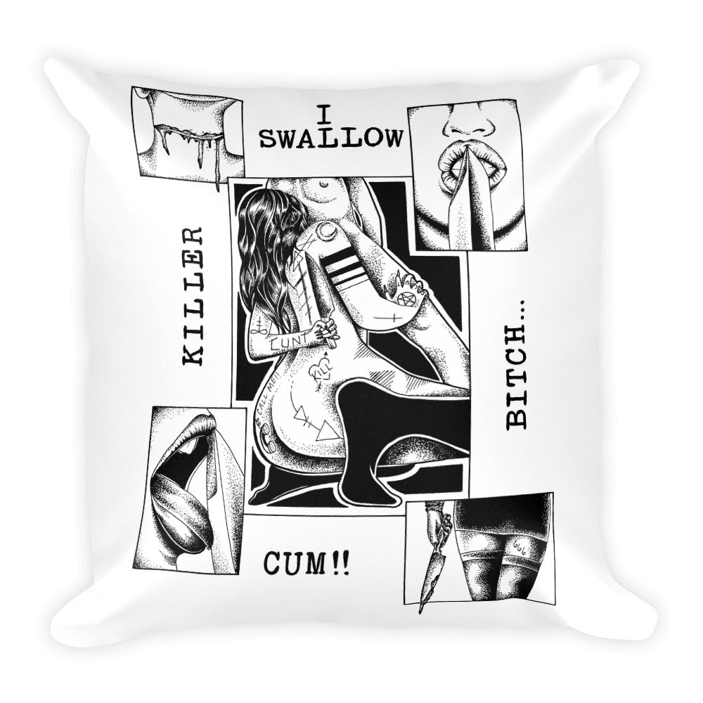 Killer Square Pillow