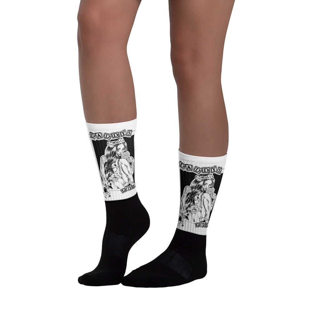 Daddys girl Socks