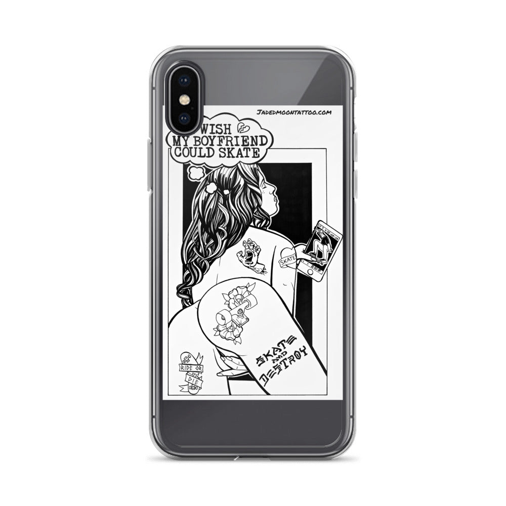 SKATE AND DESTROY iPhone Case