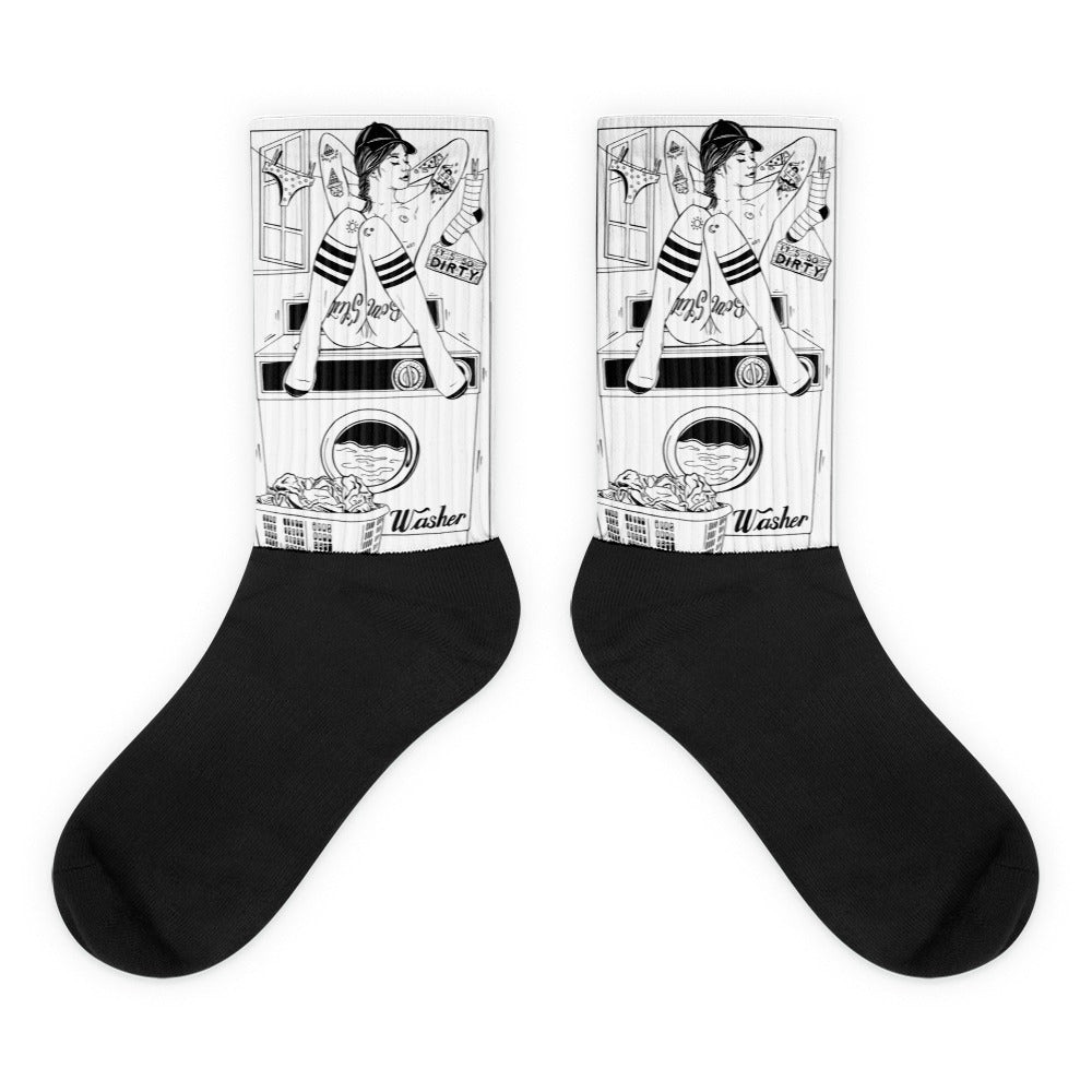 Spin cycle Socks