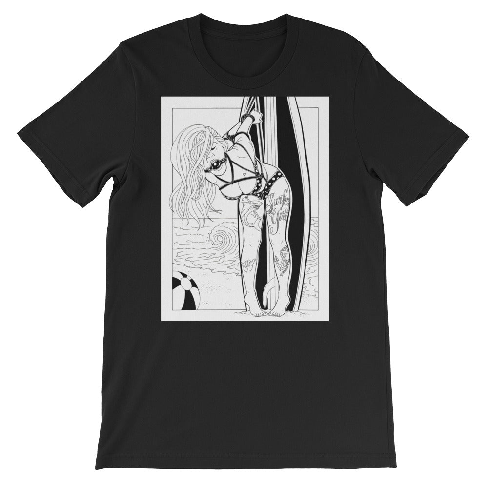 Bound to surf Short-Sleeve Unisex T-Shirt