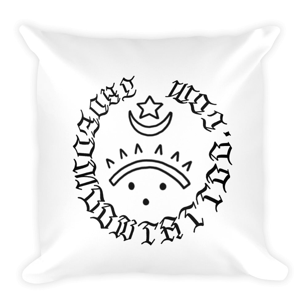Yolo Square Pillow