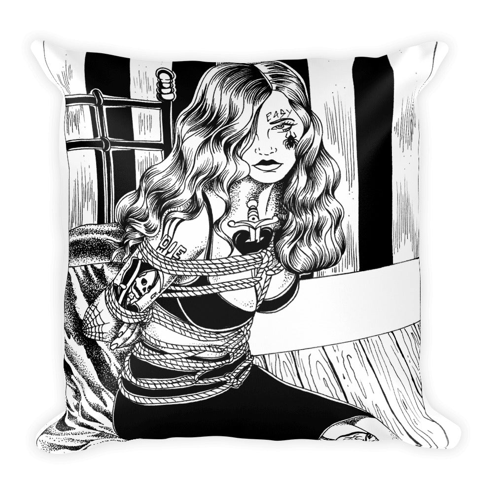 Bitch please Square Pillow