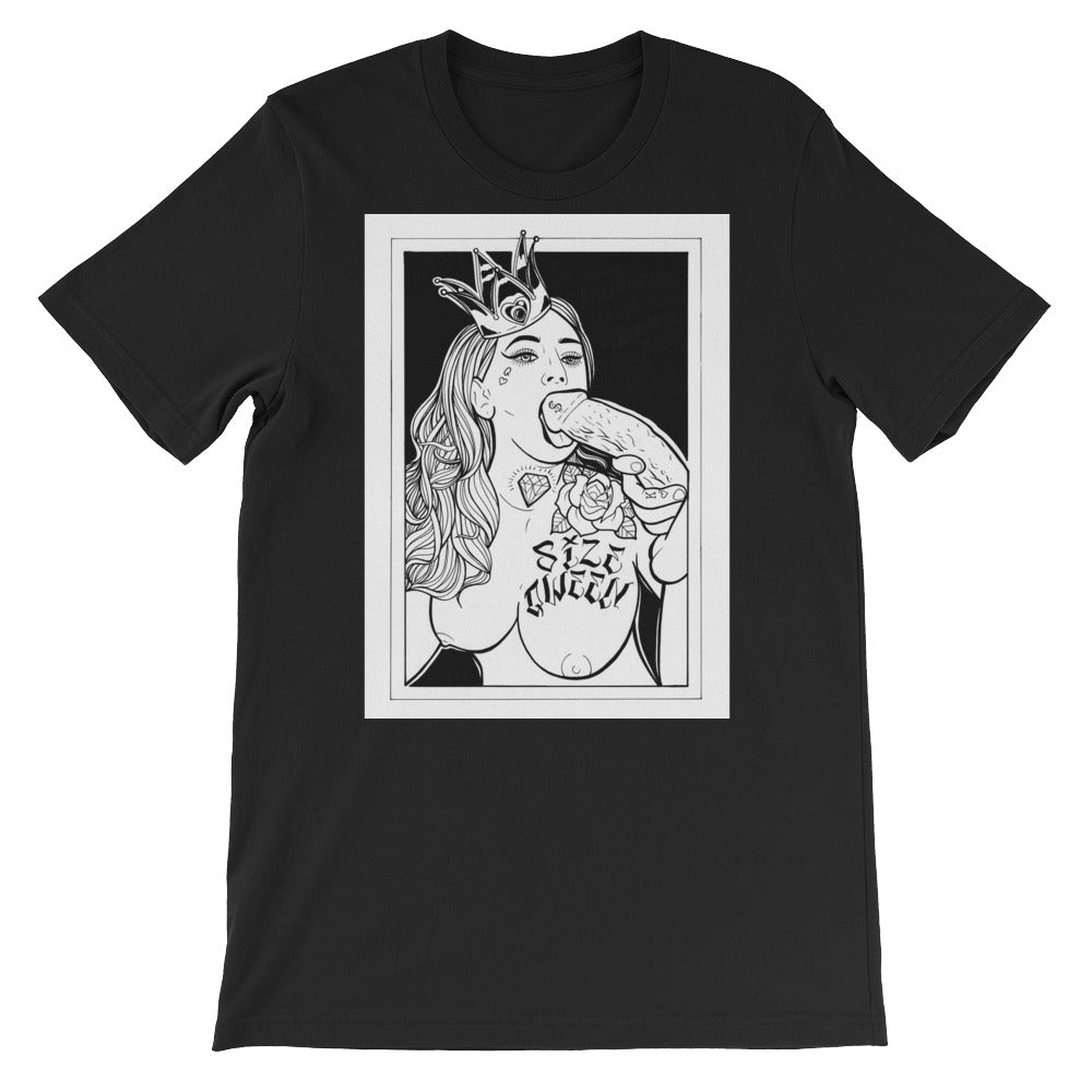 Size qween Short-Sleeve Unisex T-Shirt