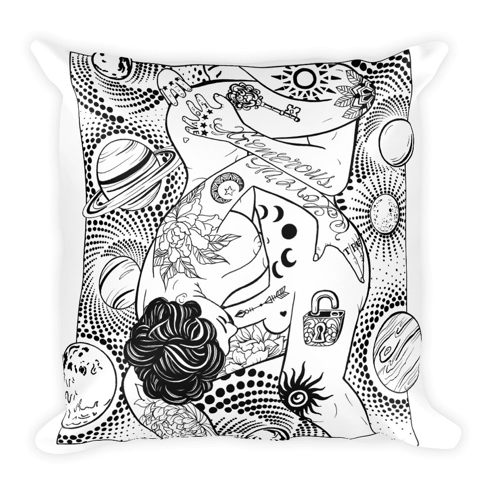 Generous lover Square Pillow