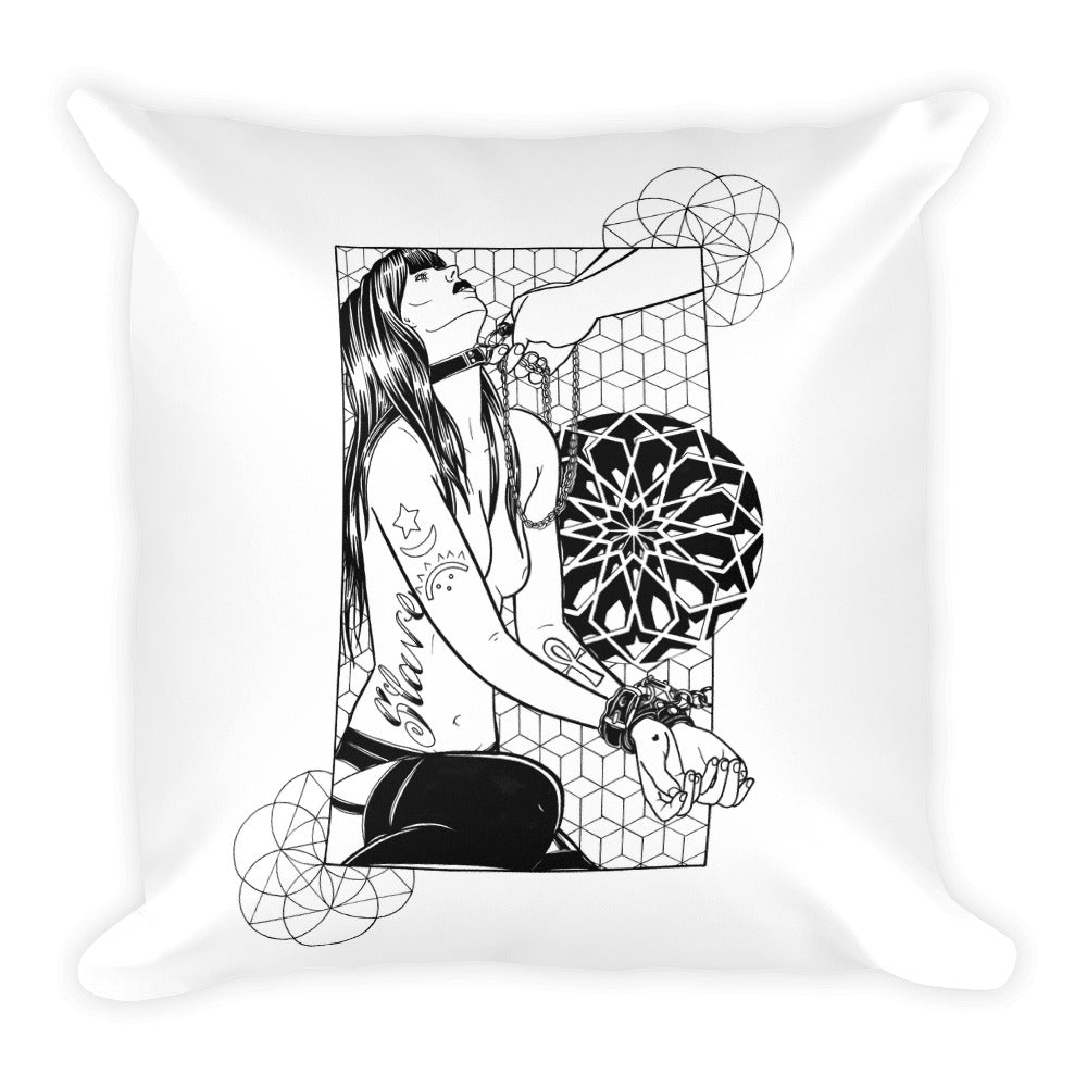 Slave Square Pillow