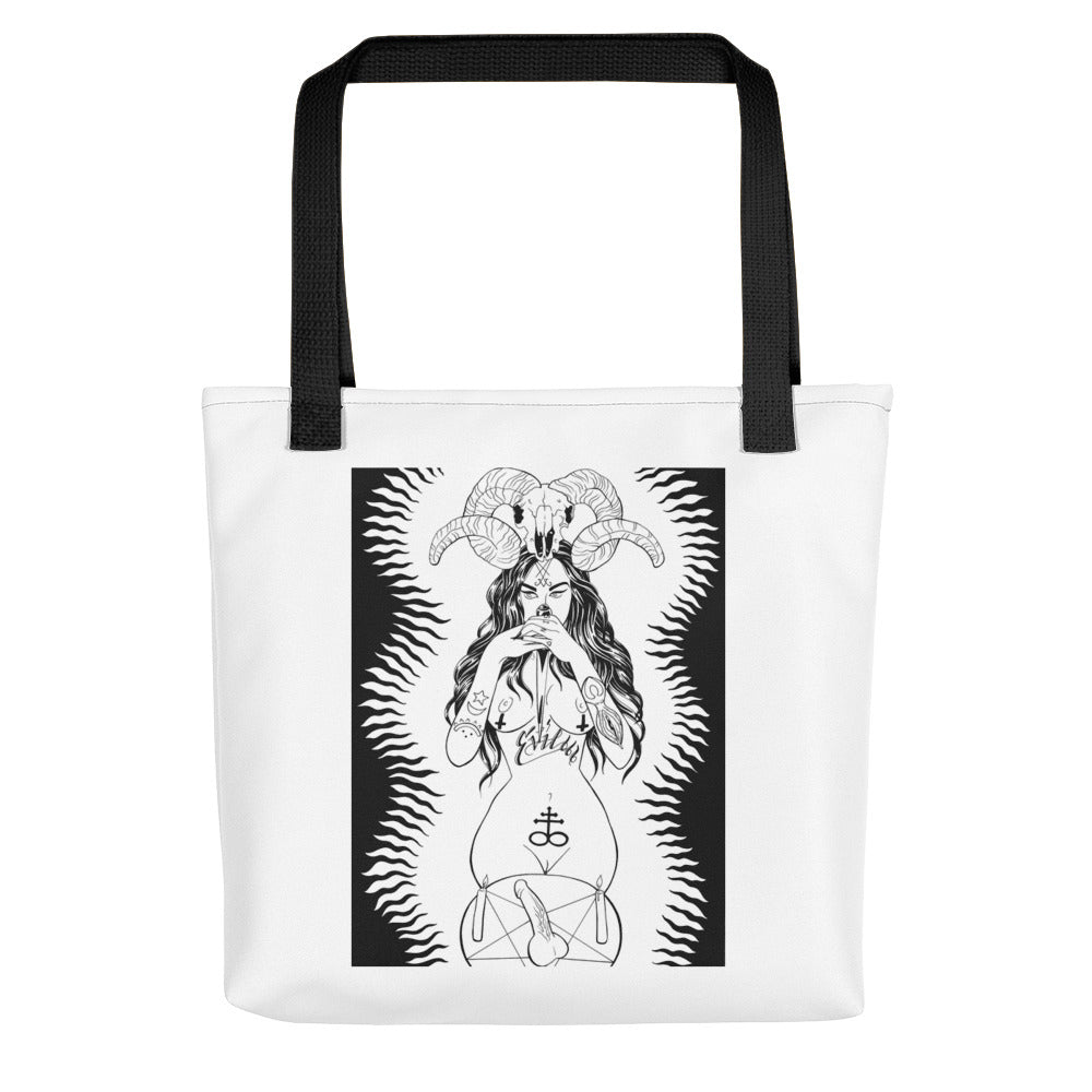 Bitchez be evil Tote bag