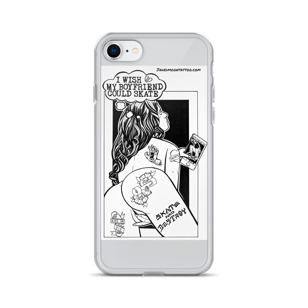 SKATE AND DESTROY iPhone Case
