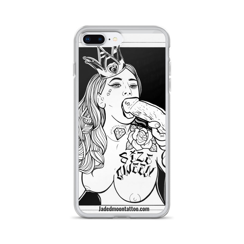 size qween iPhone Case